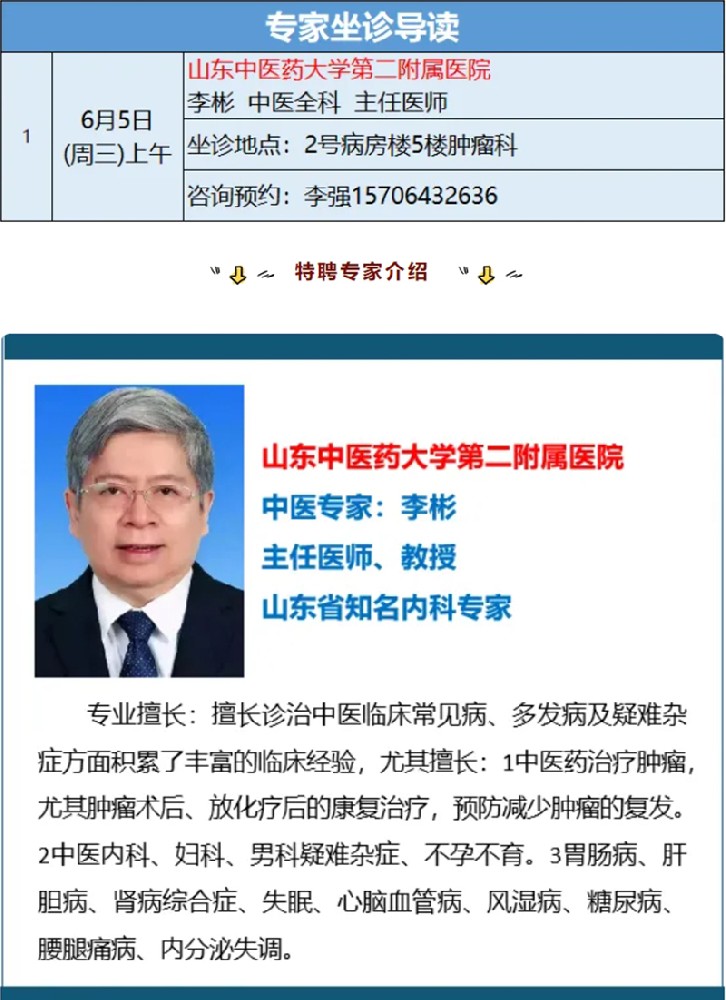 【康復(fù)醫(yī)學(xué)科】6月5號特聘專家出診信息.jpg